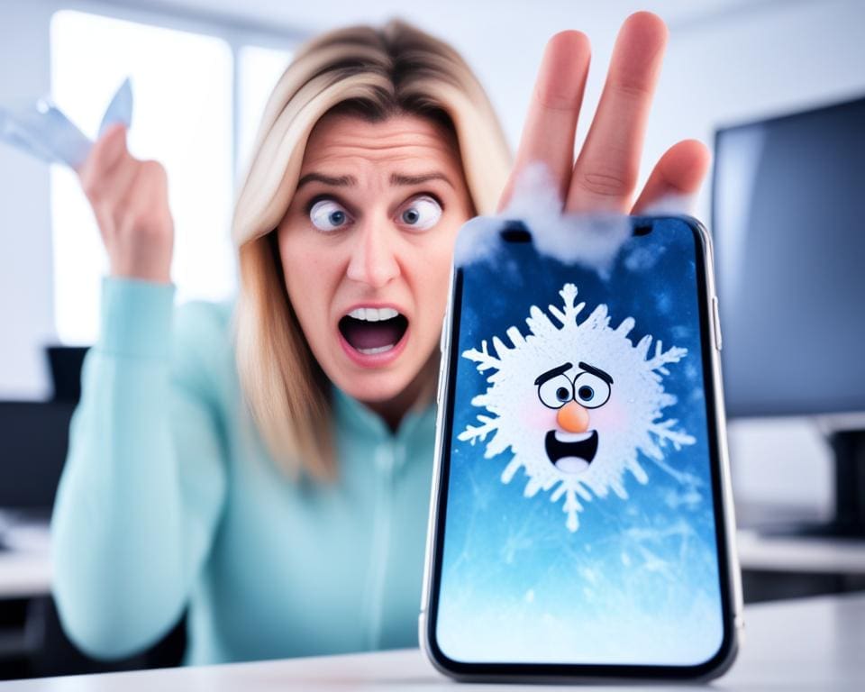 iphone vastgelopen help iphone vastgelopen help