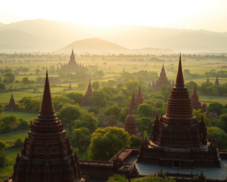 Bagan tempels Bagan tempels