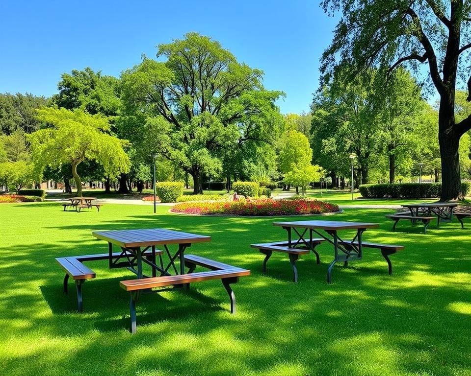 Inklapbare picknicktafels Inklapbare picknicktafels