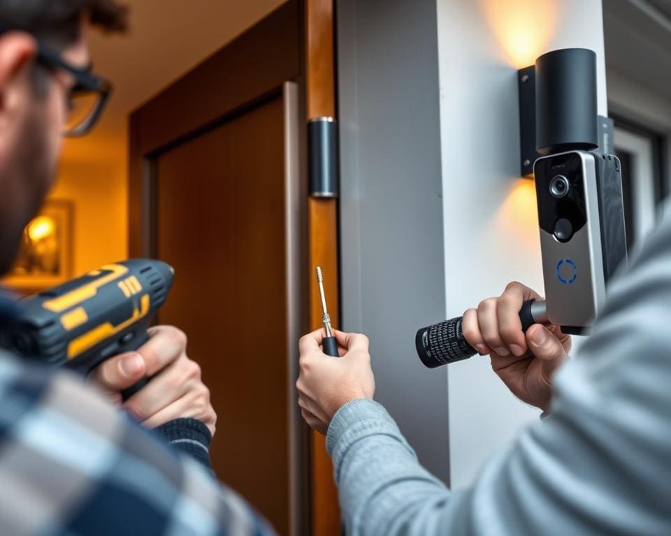 deurcamera plaatsen