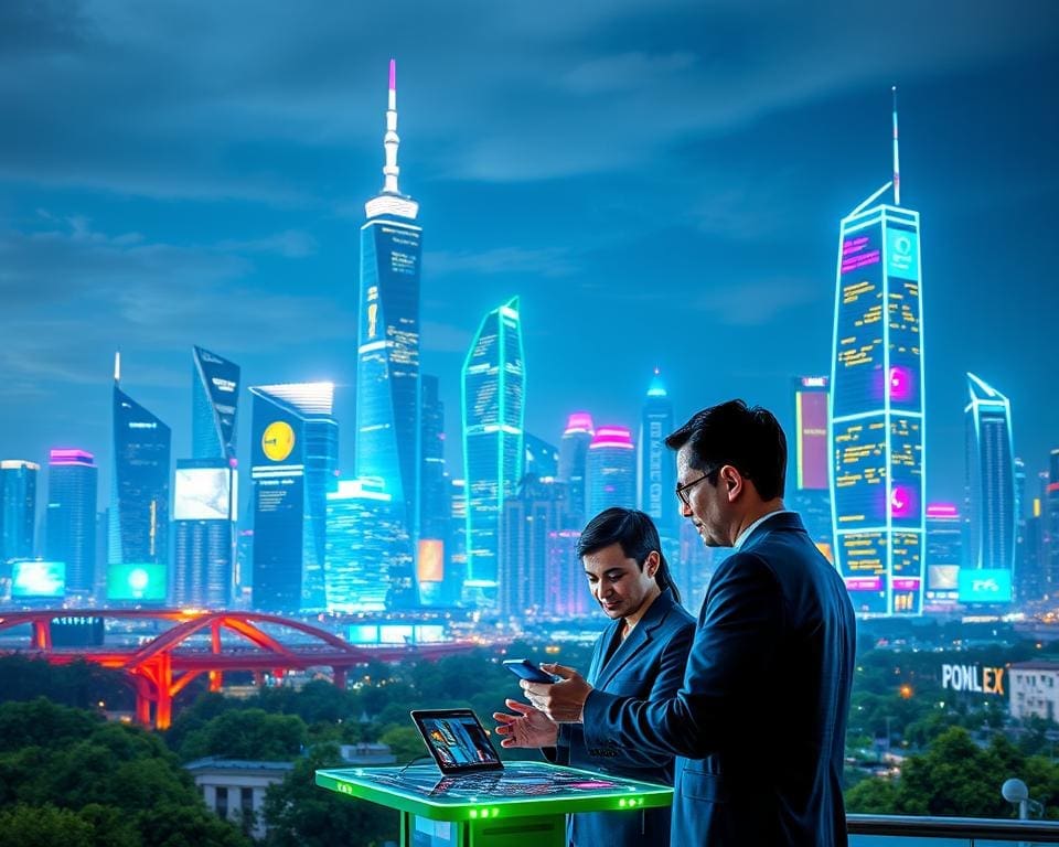 groei van de technologie sector groei van de technologie sector