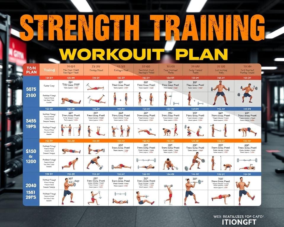 krachttraining schema krachttraining schema