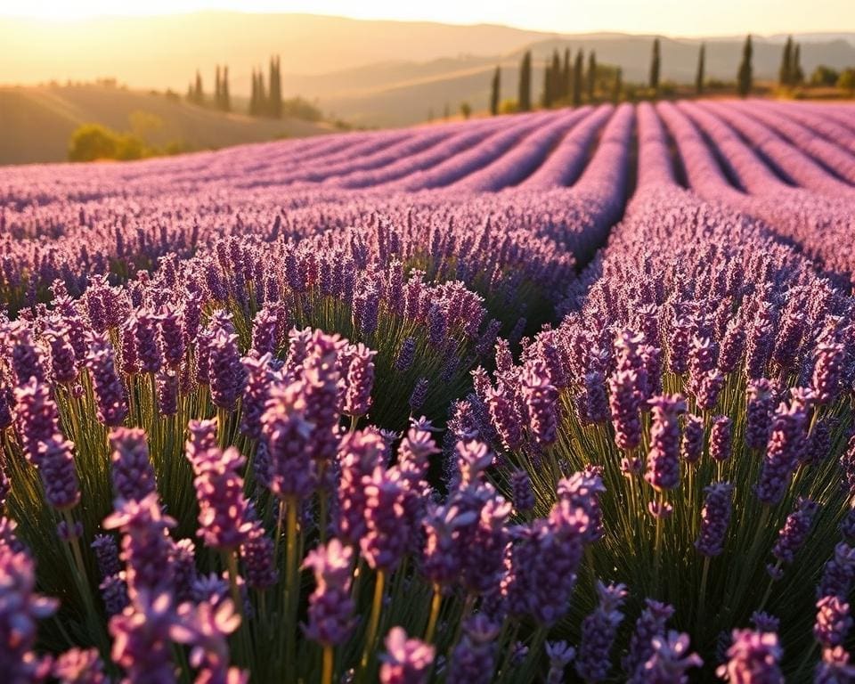 Lavendel bloei Provence