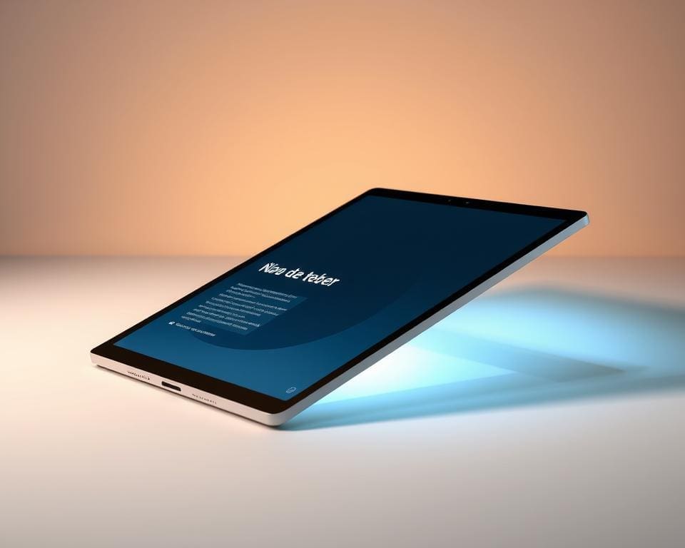 Hoe maak je een effectief design voor tablets?