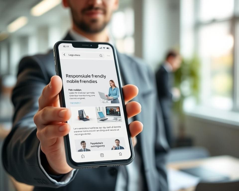 mobielvriendelijke website